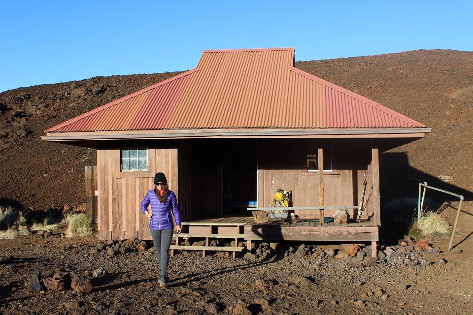 The Red Hill Cabin is at over 10,000 elevation.