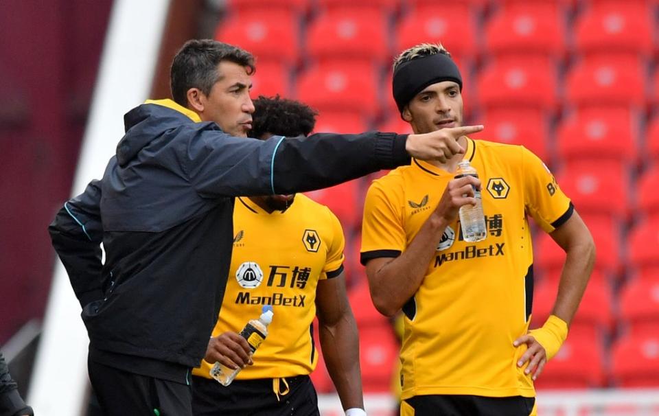 Wolves manager Bruno Lage believes Raul Jimenez can inspire the squad this year (Anthony Devlin/PA) (PA Wire)