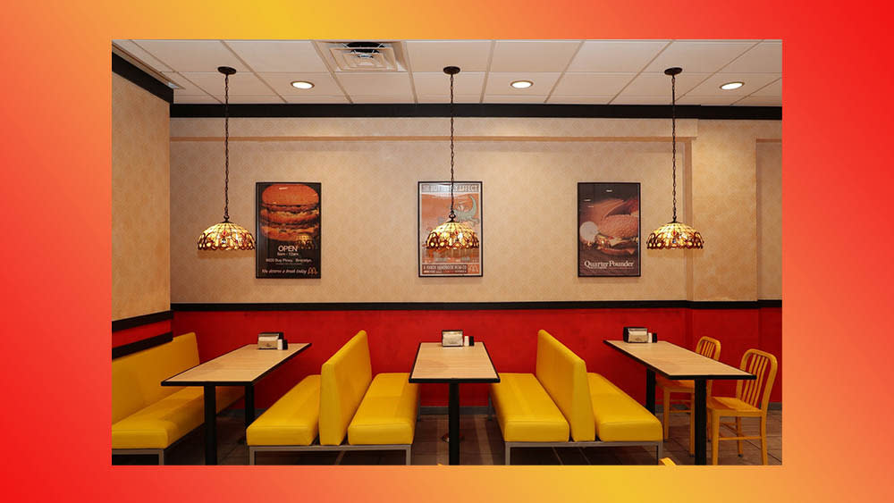  Retro McDonald's store makeover 