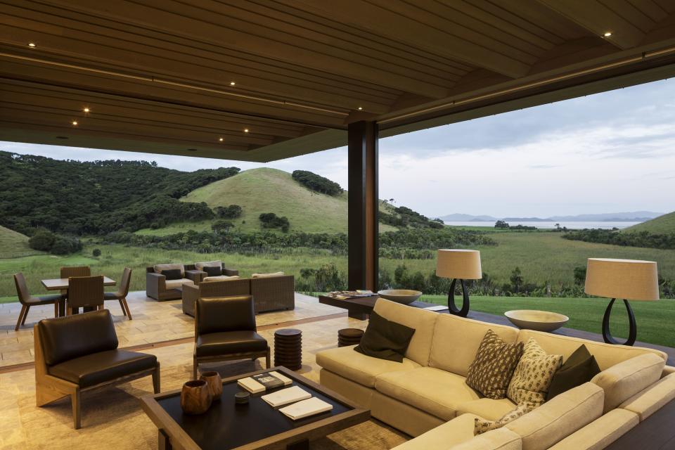 The Landing, a luxury retreat and vineyard in New Zealand's Bay of Islands.