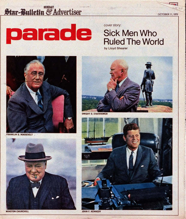 <p>Our cover story for Oct. 11, 1970 discusses the former presidents that were sick while in office.</p>