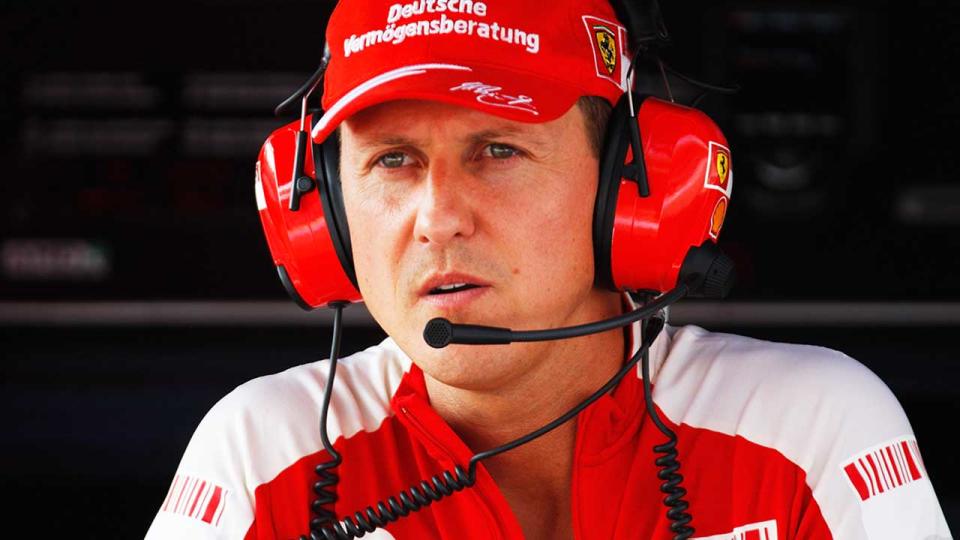 Michael Schumacher is reportedly ‘not bed-ridden’. Pic: Getty