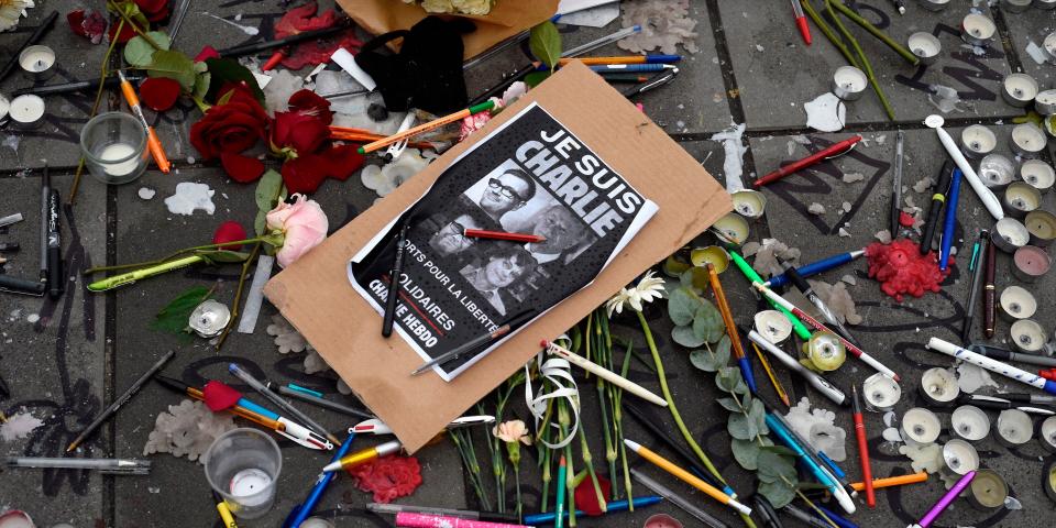 charlie hebdo memorial