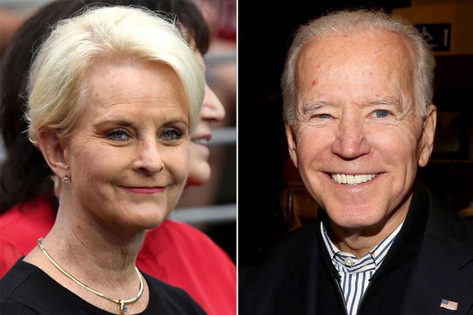 Cindy McCain and Joe Biden | Norm Hall/Getty Images; Bruce Glikas/Bruce Glikas/FilmMagic