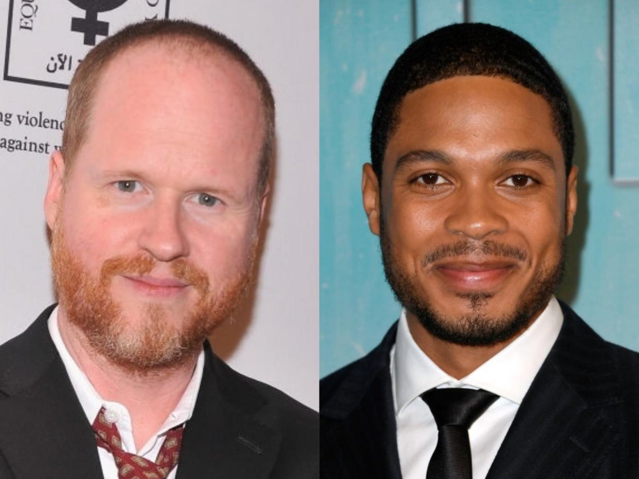 Joss Whedon and Ray Fisher (Fernando Leon/Frazer Harrison/Getty Images)