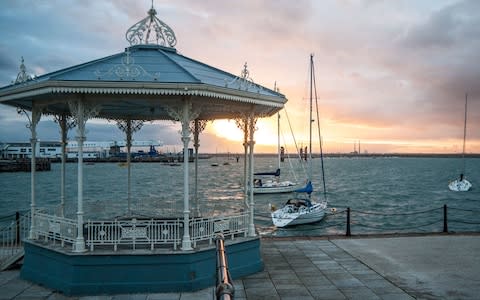 Dún Laoghaire is great for bracing walks and birdwatching - Credit: leverstock/leverstock