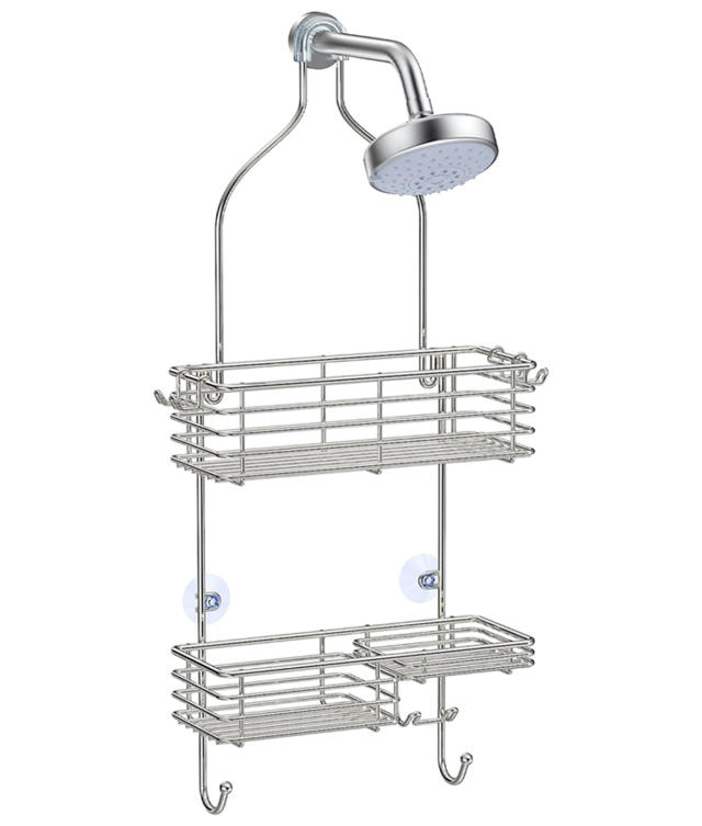 Rebrilliant 26 Eisenman Steel Free Standing Shower Caddy - Bronze