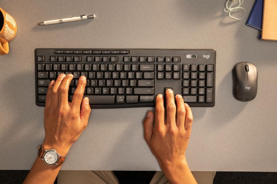 Logitech lanza combo MK370 con mouse y teclado contra agua, perfecto para el trabajo en casa