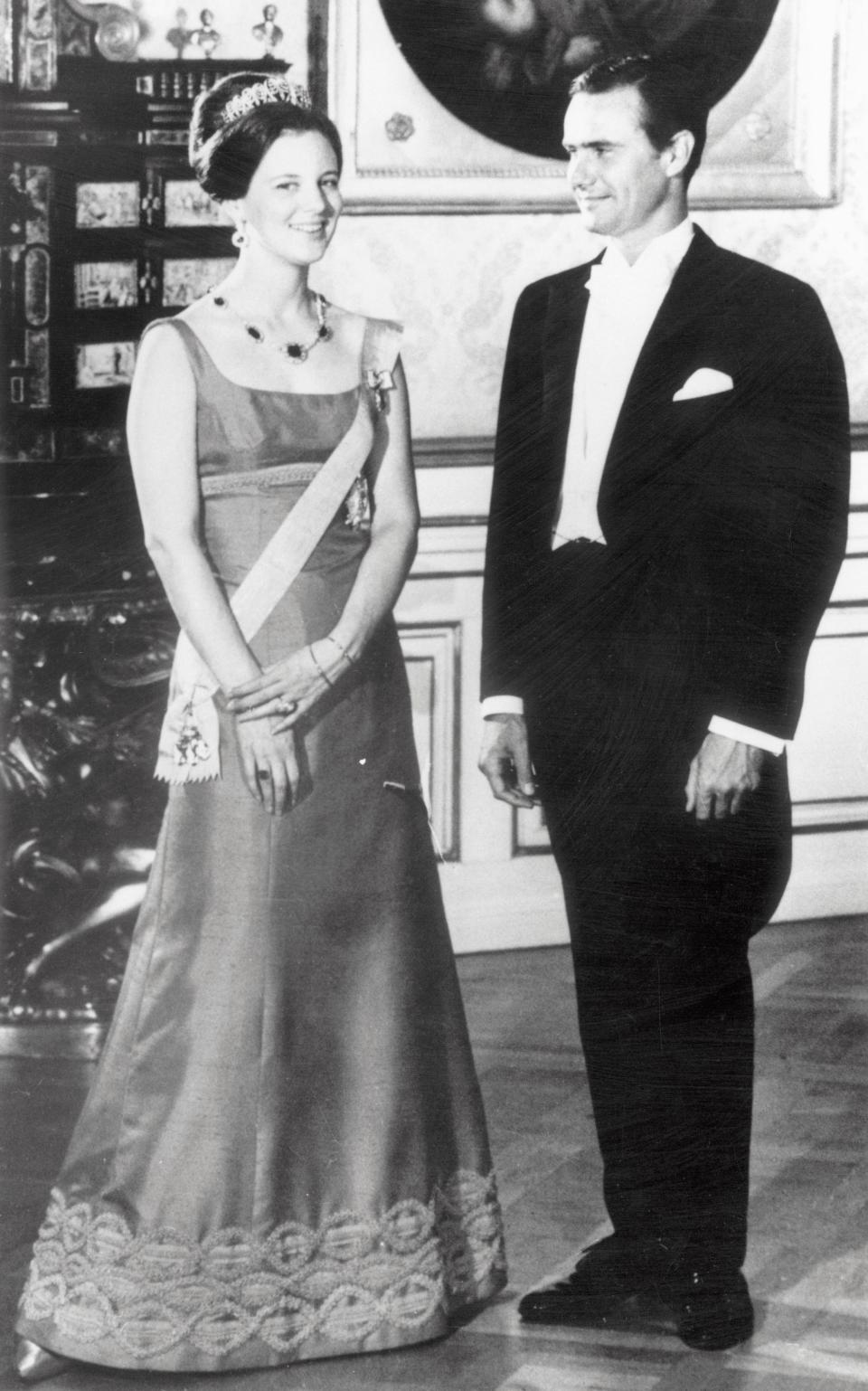 queen margrethe 1972