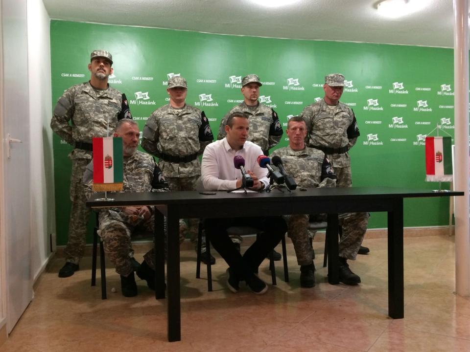 A far-right party in Hungary is forming a uniformed “self-defence group” akin to the vigilante Hungarian Guard which was banned a decade ago.Laszlo Toroczkai, head of the anti-immigrant Our Homeland Movement, said the new National Legion would primarily focus on the “guarding of traditions” and teaching basic military skills.The Hungarian Guard was formed in 2007 by a group of politicians, including Gabor Vona who led the hardline Jobbik party until last year. The group held rallies to “defend against gypsy criminality” in areas with large Roma populations before eventually being banned by the Hungarian courts in 2009.In a 2013 judgement, the European Court for Human Rights in Strasbourg upheld that decision following an appeal by Mr Vona on the grounds of free assembly. The court said that while no violence occurred at the rallies “the paramilitary formation had been reminiscent of the Hungarian Nazi movement [Arrow Cross] responsible for the mass extermination of Roma in Hungary”.Mr Toroczkai said that his new group “is not the legal successor to the Hungarian Guard” but added that it “wants to continue its idealism and altruism”. Jobbik is currently the largest opposition party in the Hungarian parliament, having pushed to soften its image. Mr Toroczkai left Jobbik last year and has accused his former party of betraying the “national cause".Mr Toroczkai has claimed the new group would be available to provide help after natural disasters and to support people facing evictions from their homes.However, Vince Szava, head of the Hungarian National Ethnic Minorities Interest Protection Association, condemned the National Legion’s formation and said he hoped it will be disbanded by the authorities. “We have to prevent the advance of parties and organisations with neo-Nazi ideas,” said Mr Szava, who is Roma. Mr Toroczkai said the National Legion would also serve as an umbrella organisation for similar groups and has unspecified legal strategies to use if Hungarian authorities try to break up the group.He said his party would hold a march next week in the eastern city of Torokszentmiklos – despite a police ban. The march comes as a Roma man is suspected of injuring several people in a series of unprovoked attacks in the city. The party has appealed the ban in court, but will try to hold it in some form even if the appeal is rejected.The National Legion’s formal founding ceremony will take place on 1 June in the southern city of Szeged. Mr Toroczkai’s party is running for Hungary’s 21 seats in the European parliament in elections later this month, with its manifesto calling for a parliament led by “patriotic forces”. However, current projections have them only gaining about 2 per cent of the vote – not enough to gain a seat.Speaking to BBC’s HARDtalk in March, Mr Toroczkai said he was against migration into Hungary, using similar language to that describing the formation of the National Legion.“We need to defend our culture. I respect the Islam in Saudi Arabia but Hungary is a Christian country. Our traditions are Christian traditions," he said.“The European Union is not working now, the EU cannot preserve the European culture. Who will defend the European people? The European nations?"Hungary’s president Viktor Orban, who has also faced criticism from across Europe for his nationalist policies, including being tough on migration and calling for judicial reforms, met with President Donald Trump in Washington on Monday.Mr Trump brushed off concerns from critics about the weakening of democracy in Hungary since Mr Orban came to power.“He’s a respected man. And I know he’s a tough man, but he’s a respected man,” Mr Trump said.“He’s done the right thing, according to many people, on immigration. And you look at some of the problems that they have in Europe that are tremendous because they’ve done it a different way than the prime minister,” Mr Trump added.Associated Press contributed to this report