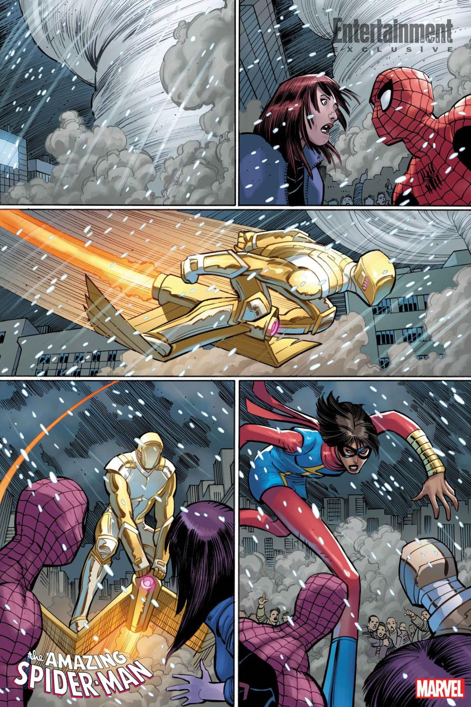 Kamala Khan to the rescue in 'Amazing Spider-Man' #26