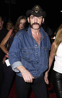 Lemmy of Motorhead at the Westwood premiere of Warner Brothers' Rock Star