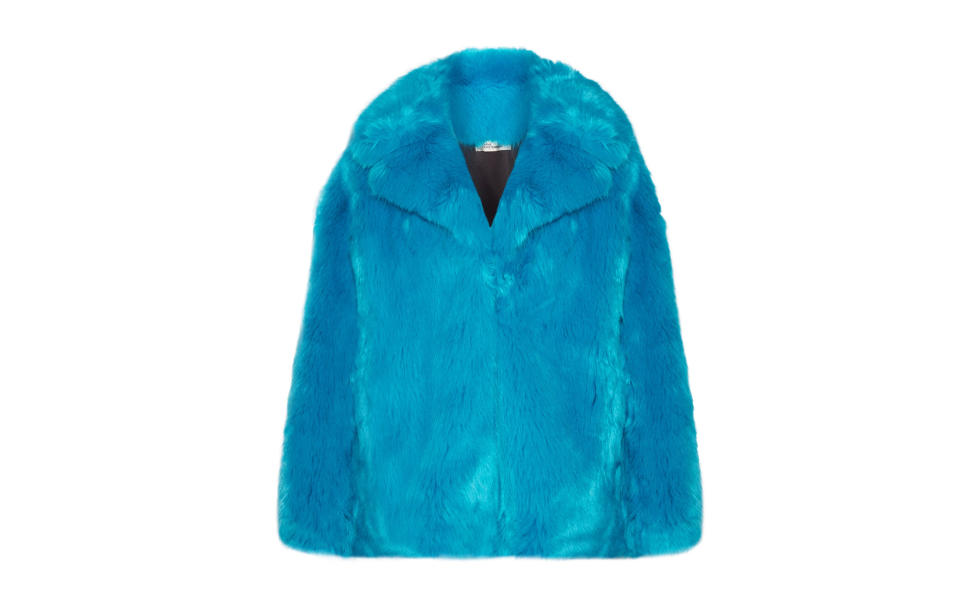 Diane von Furstenberg Faux Fur Coat