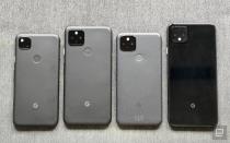 Pixel 5 vs Pixel 4a 5G vs Pixel 4 XL vs Pixel 4a