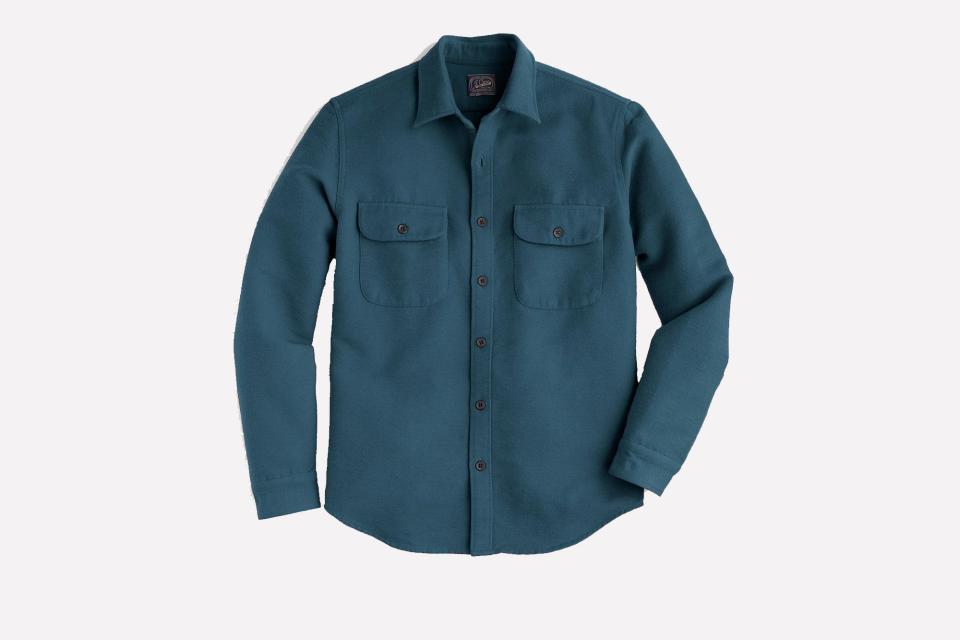 J.Crew heavyweight chamois shirt