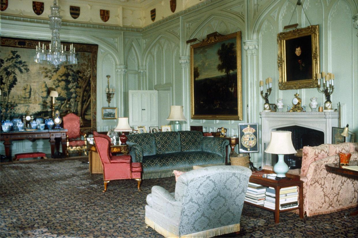 Mandatory Credit: Photo by Joan Williams/Shutterstock (384177am)
QUEEN MOTHER'S DRAWING ROOM AT THE ROYAL LODGE, WINDSOR, BRITAIN -1981
BRITISH ROYALTY RETROSPECTIVE