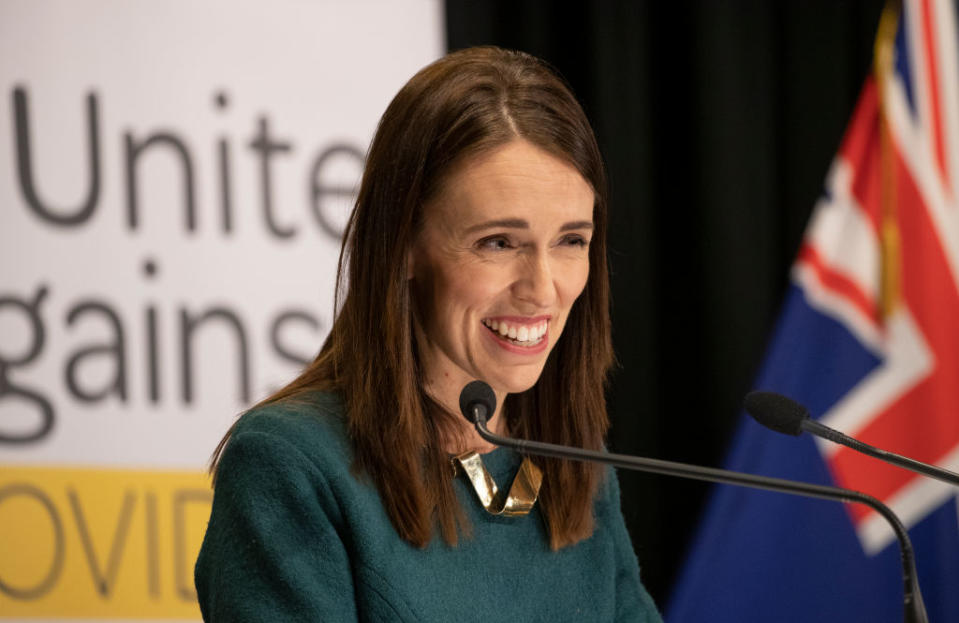 New Zealand PM Jacinda Ardern has declared the Easter Bunny and the Tooth Fairy are "essential workers." (Getty Images)