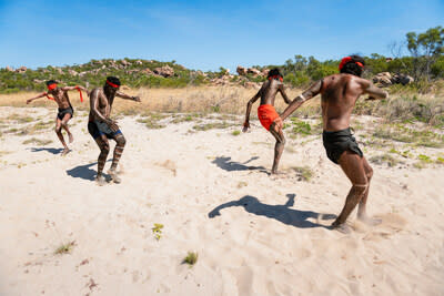 Seabourn is the first cruise line to appoint Traditional Owners as godparents of a ship. The Wunambal Gaambera people are the Traditional Owners of a region in the Kimberley that includes the sea country of Ngula Jar Island (Vansittart Bay) and Yirinni (Hunter River), and the freshwater country of Ngauwudu (Mitchell Plateau).