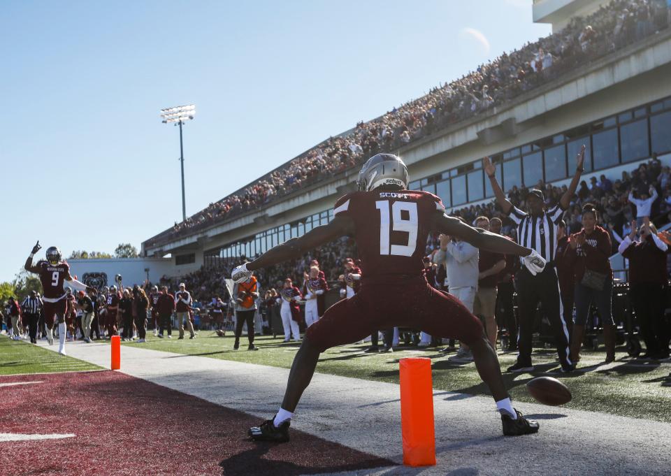 Missouri State beat Indiana State 37-7 during the Bears homecoming game at Plaster Stadium on Saturday, Oct. 16, 2021.