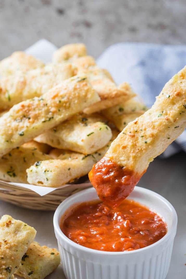 garlic parmesan bread sticks