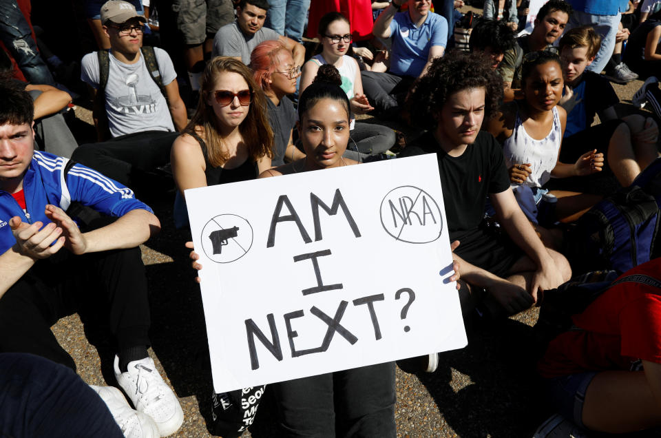 High school students across the U.S. protest gun violence