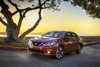 <p>2016 Nissan Sentra Front View</p>