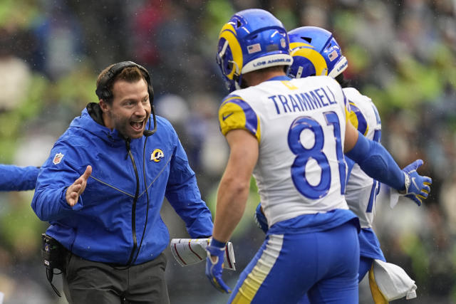 AMP Sports Lounge - Join us TODAY / Sunday for the Los Angeles Rams vs  Seattle Seahawks at 1:25 pm. What do you think about the football - crop top  on men?