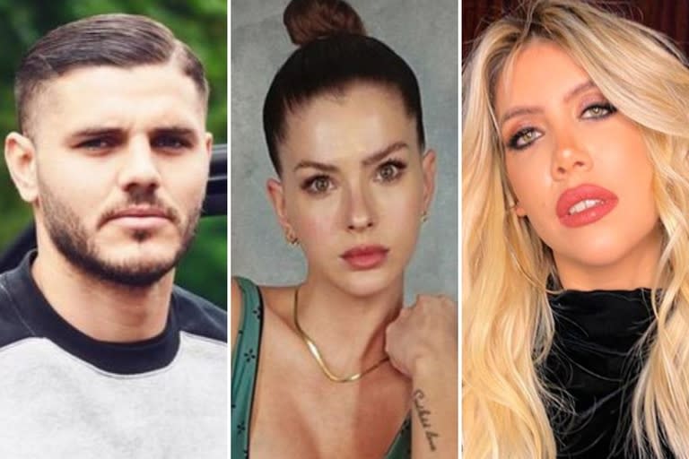 La China Suárez quedó envuelta en el conflicto entre Wanda Nara y Mauro Icardi