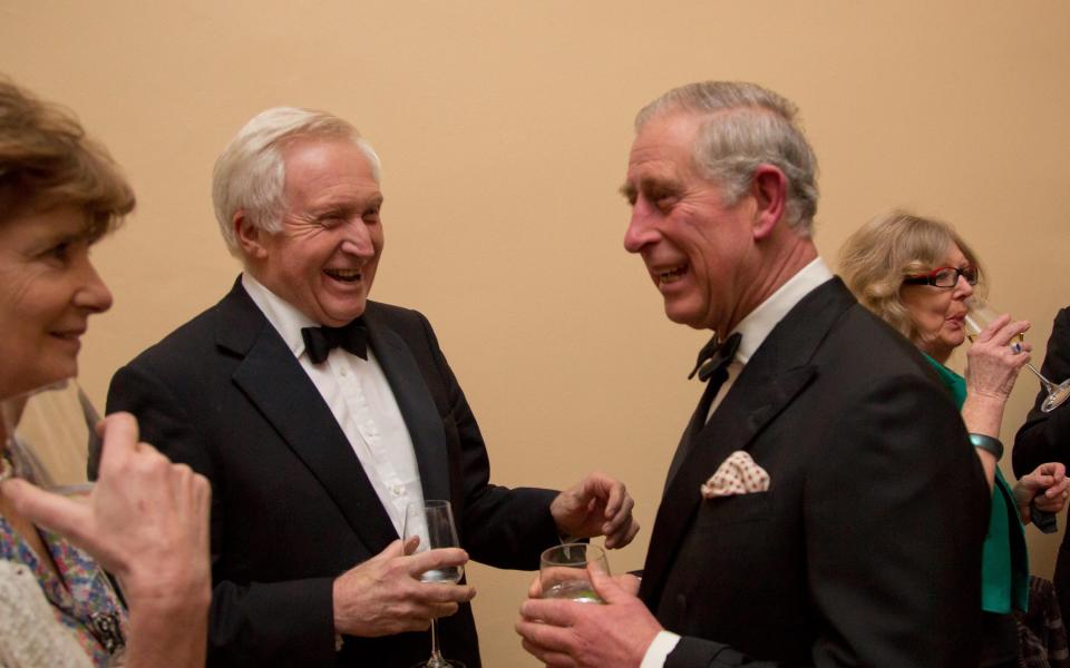 Prince Charles with David Dimbleby at Kenwood House - Ken Goff Rota/GoffPhotos.com