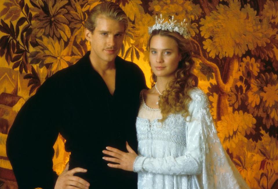 Westley and Buttercup in The Princess Bride