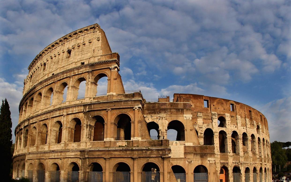 The Colosseum was damaged by an earthquake 1,500 years ago - Getty Images