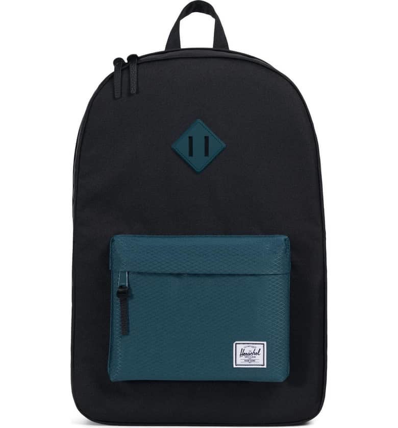 This is Herschel's essential backpack for every and all occasion, whether it's school, work, play or travel. It has compartments for all of his essentials, like keys, a wallet and even a laptop. &lt;br&gt;<br />&lt;br&gt;<strong><a href="https://fave.co/2ugQqP0" target="_blank" rel="noopener noreferrer">Get the Herschel Supply Co. Heritage Backback at Nordstrom, $60</a></strong>.