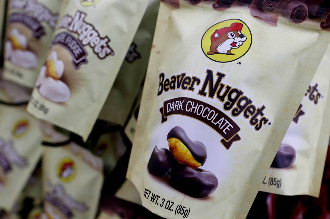 Texas based Buc-ee’s is known for its snacks, including Beaver Nuggets, which are sweet corn puff snacks.
