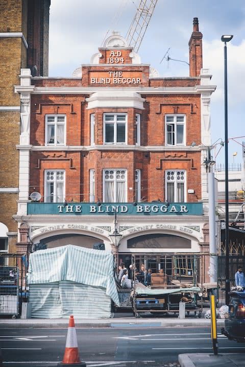 The Blind Beggar is still open for business - Credit: GETTY