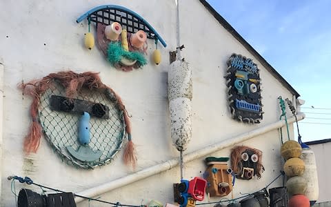 flotsam faces, cornwall