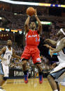 MEMPHIS, TN - MAY 02: Chris Paul #3 of the Los Angeles Clippers shoots the ball against the Memphis Grizzlies in Game Two of the Western Conference Quarterfinals in the 2012 NBA Playoffs at FedExForum on May 2, 2012 in Memphis, Tennessee. NOTE TO USER: User expressly acknowledges and agrees that, by downloading and or using this photograph, User is consenting to the terms and conditions of the Getty Images License Agreement. (Photo by Andy Lyons/Getty Images)