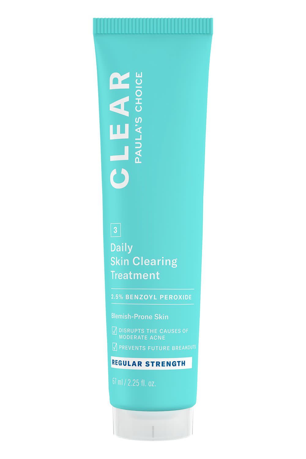 <p><a href="https://go.redirectingat.com?id=74968X1596630&url=https%3A%2F%2Fwww.sephora.com%2Fproduct%2Fpaula-s-choice-clear-daily-skin-clearing-treatment-with-2-5-benzoyl-peroxide-P469515&sref=https%3A%2F%2Fwww.cosmopolitan.com%2Fstyle-beauty%2Fbeauty%2Fa51862%2Fthe-secret-to-banishing-a-breakout%2F" rel="nofollow noopener" target="_blank" data-ylk="slk:Shop Now;elm:context_link;itc:0;sec:content-canvas" class="link rapid-noclick-resp">Shop Now</a></p><p>Paula's Choice Clear Daily Skin Clearing Treatment with 2.5% Benzoyl Peroxide</p><p>sephora.com</p><p>$22.00</p>