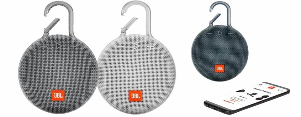 JBL Clip 3 Waterproof Bluetooth Speaker