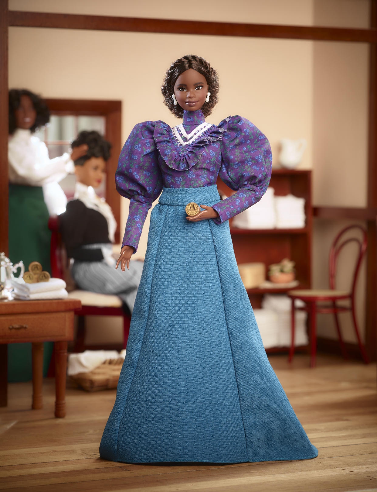 Image: Madam C.J. Walker doll Barbie (Mattel)