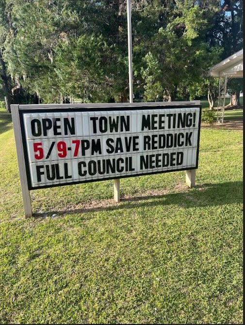 Town of Reddick meeting