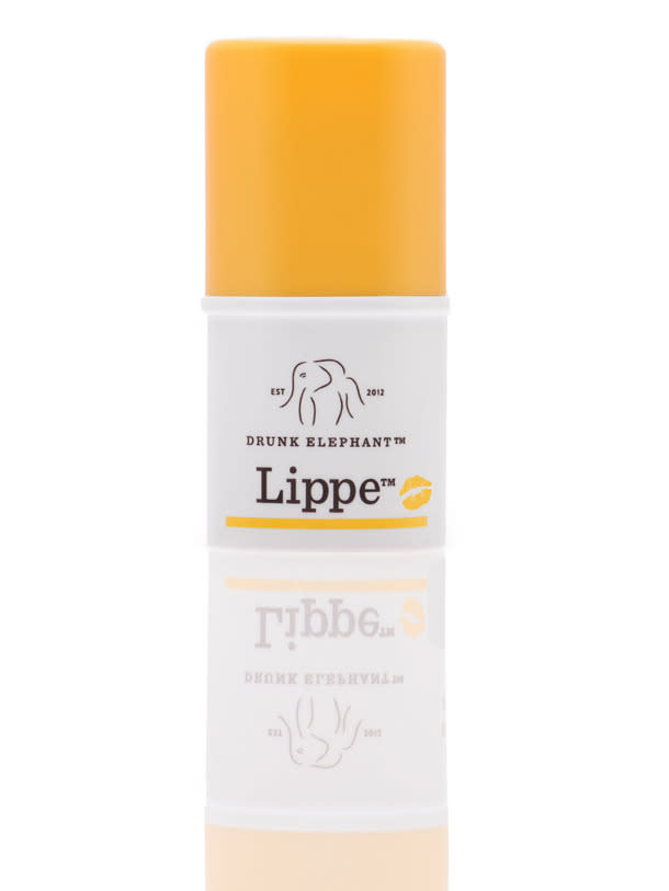 <p>If you’re looking for a non-scented, non-irritating product, meet your new best friend. Avocado, mongongo, cranberry and marula oils pack in the moisture and plump up your pucker for an anti-aging effect. <a href="http://www.drunkelephant.com/products/lippe" rel="nofollow noopener" target="_blank" data-ylk="slk:Drunk Elephant Lippe;elm:context_link;itc:0;sec:content-canvas" class="link ">Drunk Elephant Lippe </a>($22)</p>