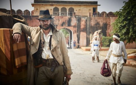 Tom Bateman in Beecham House - Credit: ITV