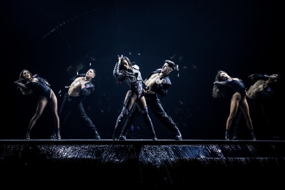 Chanel performing “SloMo” for Spain. - Credit: Corinne Cumming/Courtesy of EBU