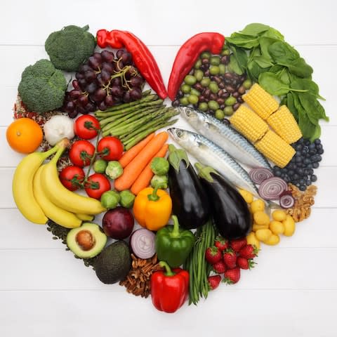 healthy food  - Credit: Rosemary Calvert