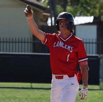 Grace Brethren's Mason Reid was named the Tri-Valley League Baseball Player of the Year for the second straight season.