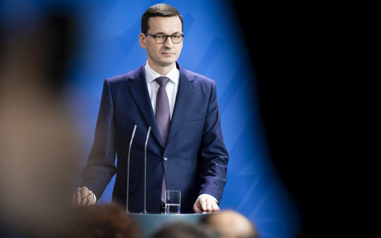 Polish Prime Minister Morawiecki has drawn criticism for his latest remarks - Photothek