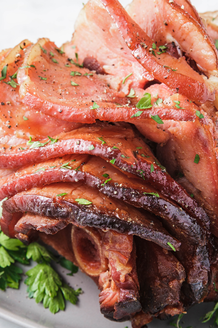 <p>Make this classic glazed in your slow cooker! This leaves plenty of room in your oven for sides. Below, all your ham-related questions answered.</p><p>Get the <a href="https://www.delish.com/uk/cooking/recipes/a29185742/crock-pot-christmas-ham-recipe/" rel="nofollow noopener" target="_blank" data-ylk="slk:Slow Cooker Brown Sugar Ham;elm:context_link;itc:0;sec:content-canvas" class="link ">Slow Cooker Brown Sugar Ham</a> recipe.</p>