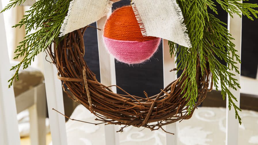 how to hang garland hanging hacks, holiday party decorating idea adorn your dining chair backs