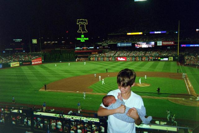 Phillies Star Nick Castellanos' Sweetest Moments With Sons Liam and Otto:  Family Photos