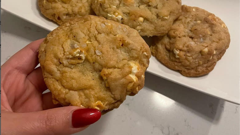 Popcorn cookies 